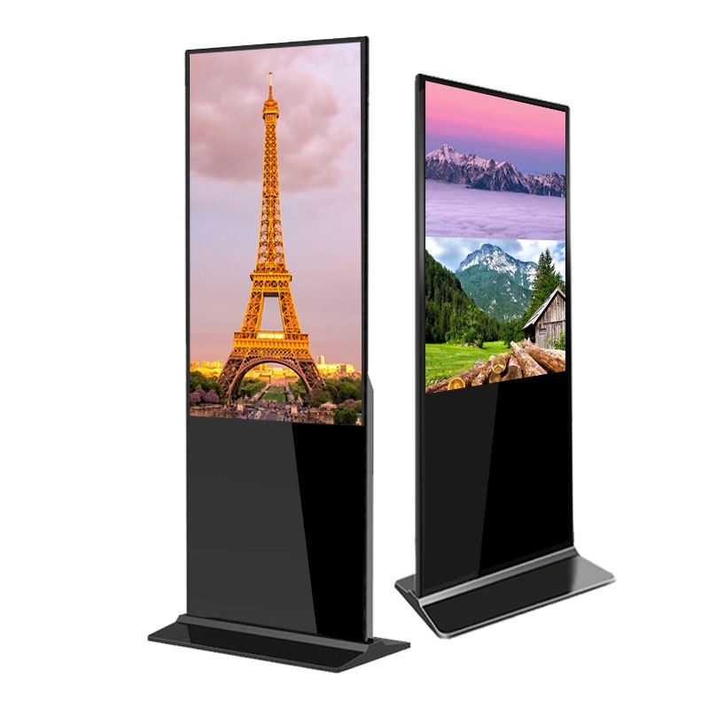55 inch Indoor Floor Stand digital signage pro commercial ostentatione (1)